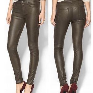 7 For All Mankind Faux Leather Jeans